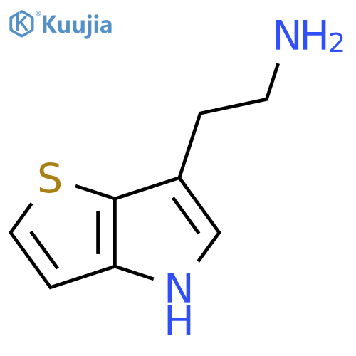 2-(4H-thieno[3,2-b]pyrrol-6-yl)ethanamine structure