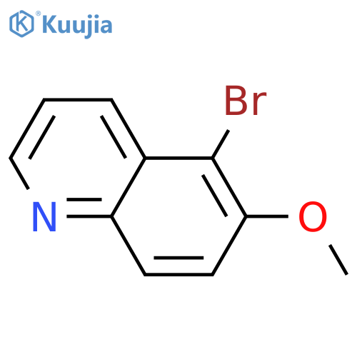 5-bromo-6-methoxy-quinoline structure