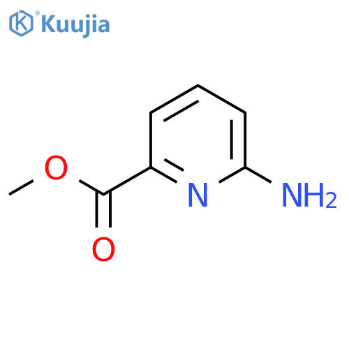 Methyl 6-aminopyridine-2-carboxylate structure