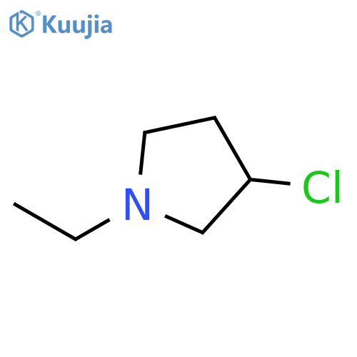 3-Chloro-1-ethylpyrrolidine structure