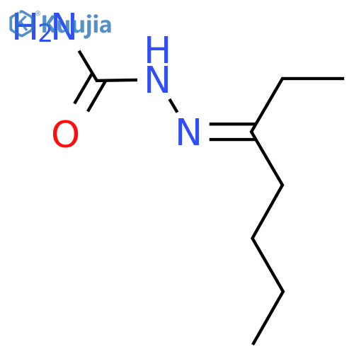 Hydrazinecarboxamide, 2-(1-ethylpentylidene)- structure