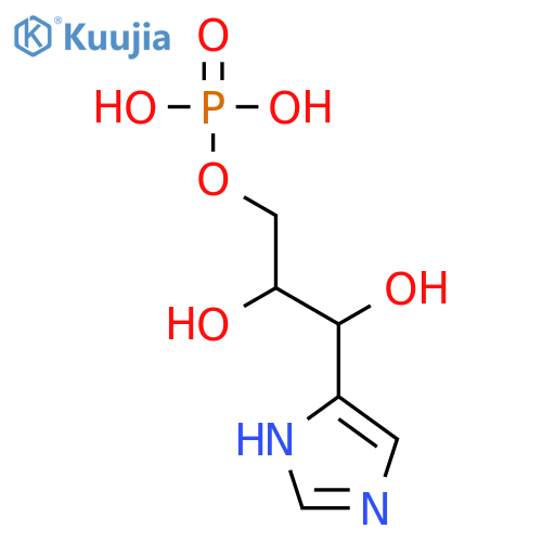 (2R,3S)-2,3-dihydroxy-3-(1H-imidazol-5-yl)propyl dihydrogen phosphate structure