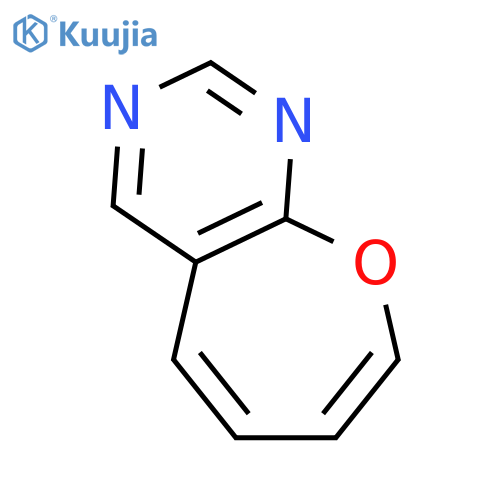 Oxepino[2,3-d]pyrimidine(9CI) structure