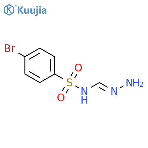 N-Amino(imino)methyl-4-bromobenzenesulfonamide structure