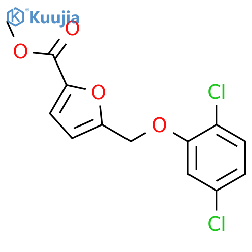 methyl 5-(2,5-dichlorophenoxy)methylfuran-2-carboxylate structure