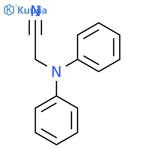 2-(Diphenylamino)acetonitrile structure