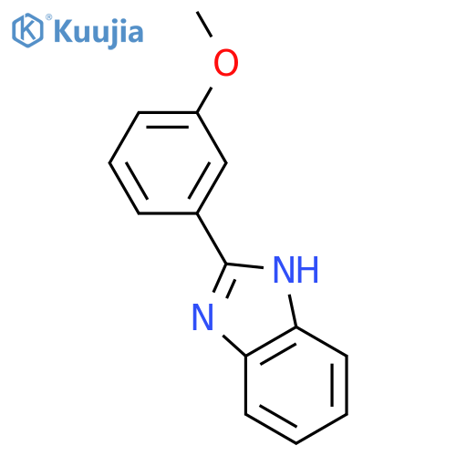 2-(3-Methoxyphenyl)-1H-1,3-benzodiazole structure