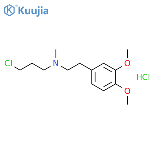 N-Methyl-N-(3-chloropropyl)homoveratrylamine Hydrochloride structure