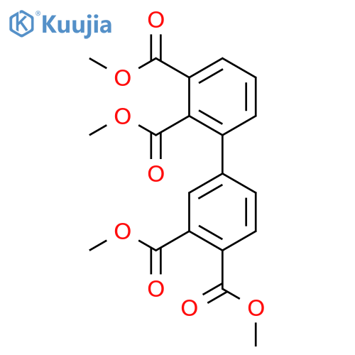 [1,1'-Biphenyl]-2,3,3',4'-tetracarboxylicacid, 2,3,3',4'-tetramethyl ester structure