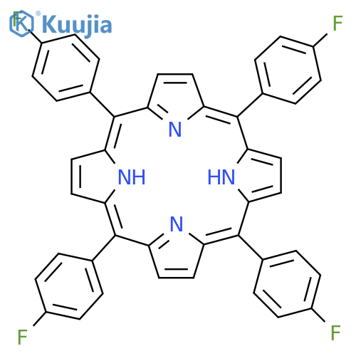 5,10,15,20-Tetrakis(4-fluorophenyl)-21H,23H-porphine structure