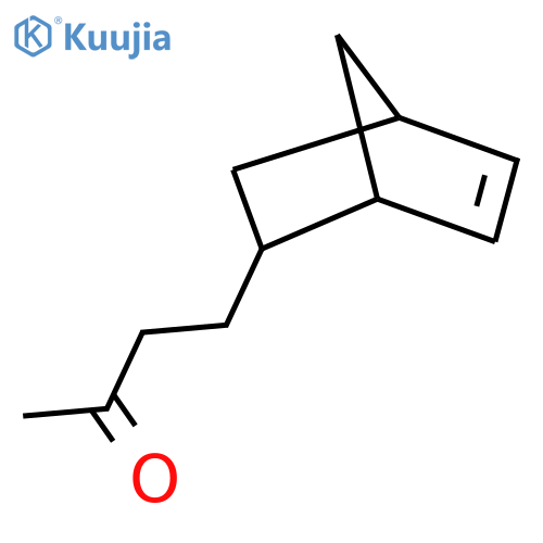 4-{bicyclo2.2.1hept-5-en-2-yl}butan-2-one structure
