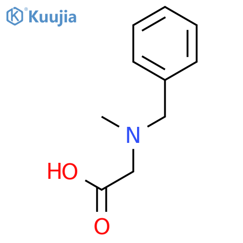 N-benzyl-N-methylglycine structure