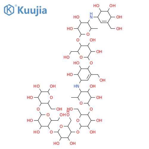 Acarviostatins; Acarviostatin II03 structure
