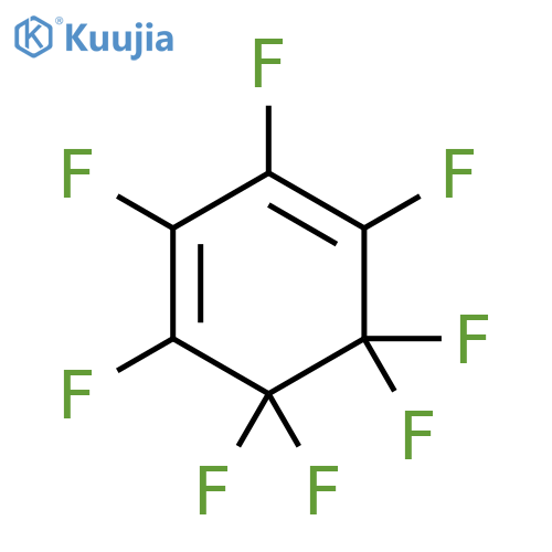 1,3-Cyclohexadiene, 1,2,3,4,5,5,6,6-octafluoro- structure