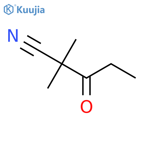 2,2-Dimethyl-3-oxopentanenitrile structure