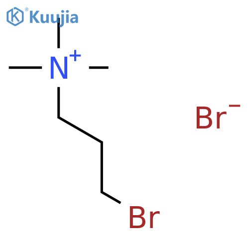 3-Bromo-N,N,N-trimethylpropan-1-aminium bromide structure