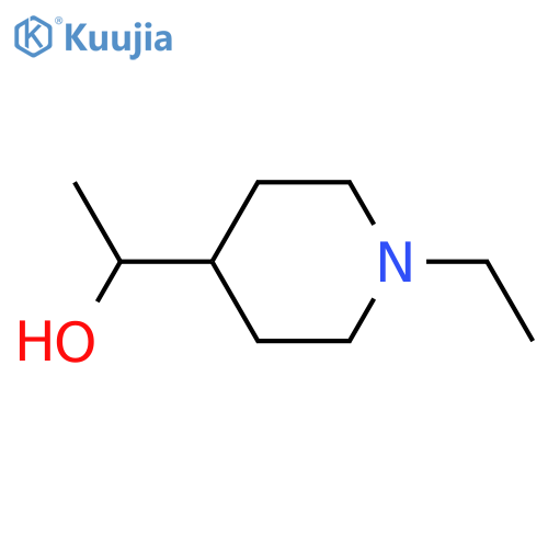 1-(1-Ethylpiperidin-4-yl)ethan-1-ol structure