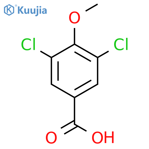 3,5-Dichloro-4-methoxybenzoic acid structure