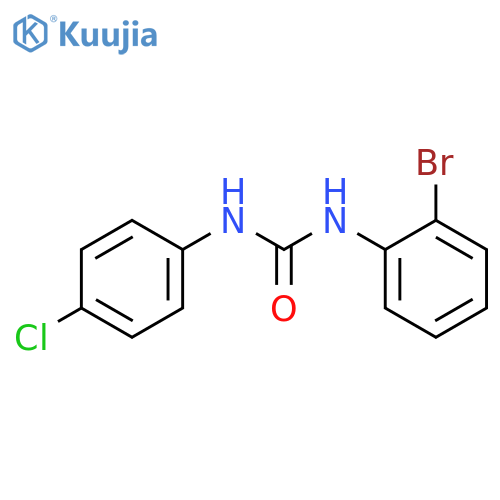 3-(2-bromophenyl)-1-(4-chlorophenyl)urea structure