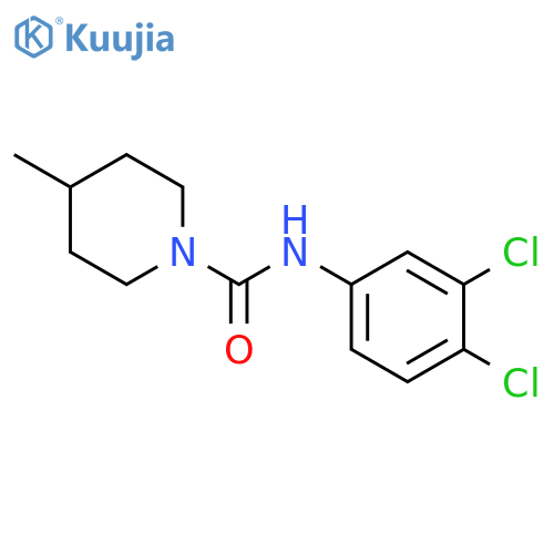 1-(N-(3,4-Dichlorophenyl)carbamoyl)-4-methylpiperidine structure