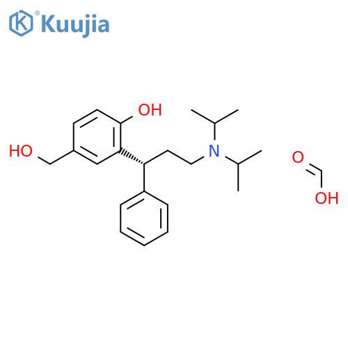 (R)-5-Hydroxymethyl Tolterodine Formate structure