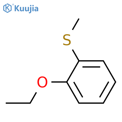 1-ethoxy-2-methylsulfanylbenzene structure