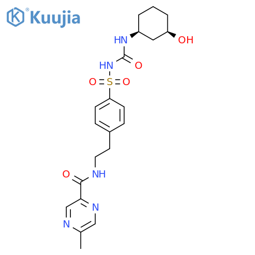 3-cis-Hydroxyglipizide structure