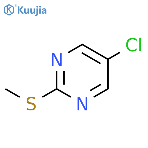 5-chloro-2-(methylsulfanyl)pyrimidine structure