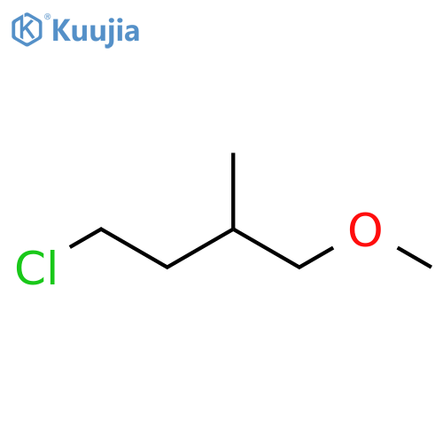 Butane, 4-chloro-1-methoxy-2-methyl- structure