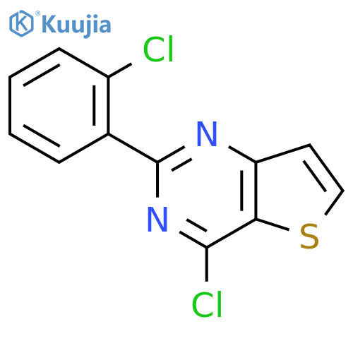 4-Chloro-2-(2-chlorophenyl)thieno[3,2-d]pyrimidine structure
