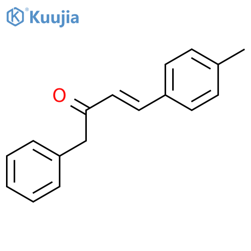 4-(4-Methylphenyl)-1-phenyl-3-buten-2-one structure