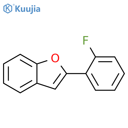 2-(2-Fluoro-phenyl)-benzofuran structure