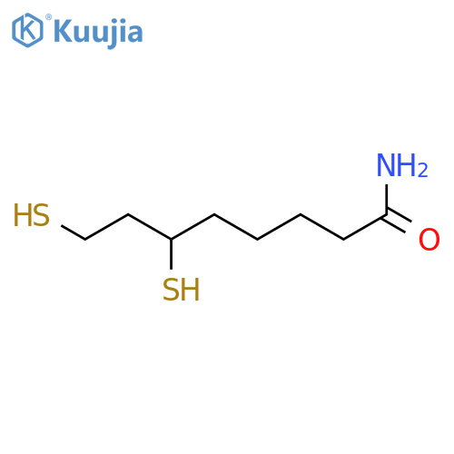 Octanamide,6,8-dimercapto- structure