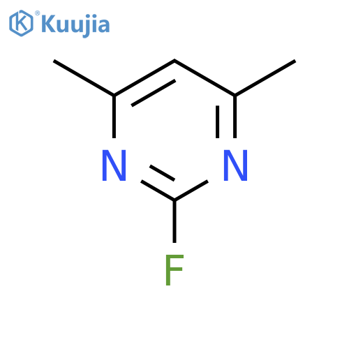 pyrimidine, 2-fluoro-4,6-dimethyl- (9ci) structure