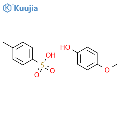 Phenol, 4-methoxy-, 4-methylbenzenesulfonate structure