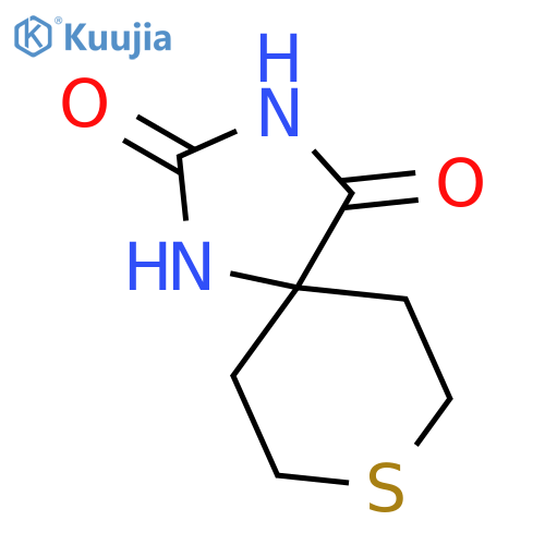 8-thia-1,3-diazaspiro[4.5]decane-2,4-dione structure