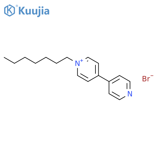1-Heptyl-4-(4-pyridyl)pyridinium Bromide structure