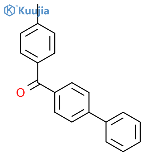biphenyl-4-yl(4-methylphenyl)methanone structure