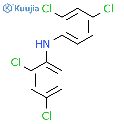 Benzenamine, 2,4-dichloro-N-(2,4-dichlorophenyl)- structure