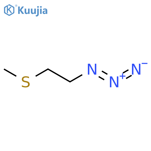 1-azido-2-(methylsulfanyl)ethane structure