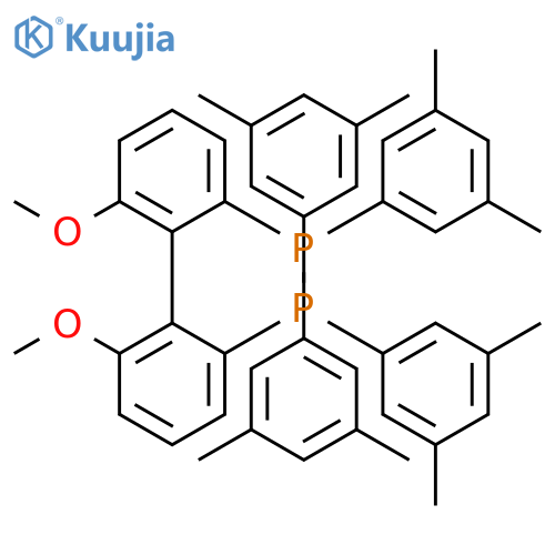 Phosphine,1,1'-[(1R)-6,6'-dimethoxy[1,1'-biphenyl]-2,2'-diyl]bis[1,1-bis(3,5-dimethylphenyl)- structure