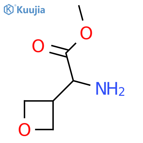 (R)-Methyl 2-amino-2-(oxetan-3-yl)acetate structure