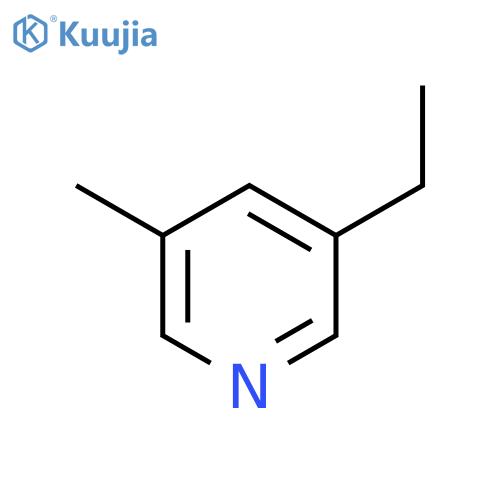 3-ethyl-5-methyl-Pyridine structure