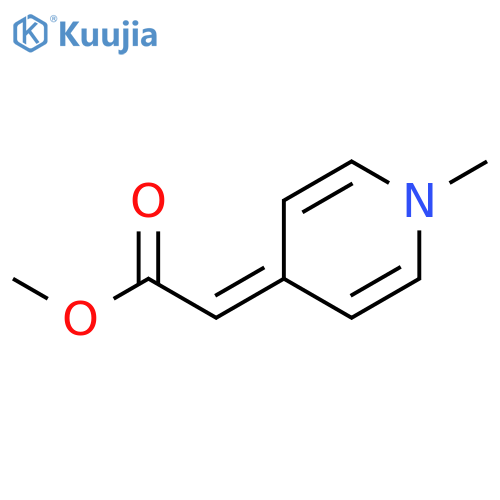 Methyl 2-(1-methylpyridin-4-ylidene)acetate structure