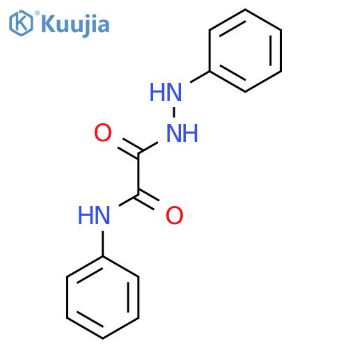 ACETIC ACID, OXO(PHENYLAMINO)-, 2-PHENYLHYDRAZIDE structure
