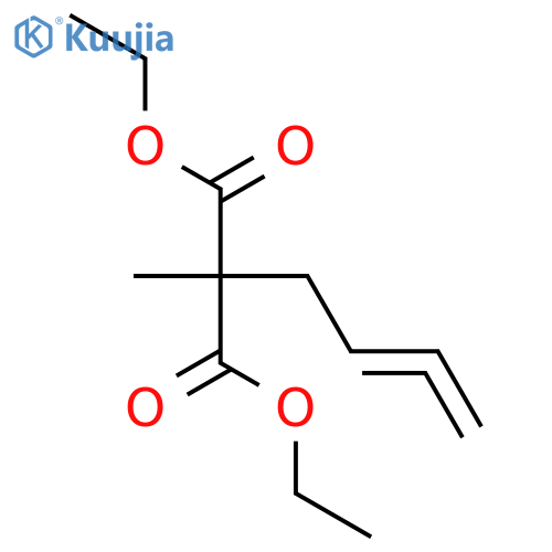 PROPANEDIOIC ACID, 2,3-BUTADIENYLMETHYL-, DIETHYL ESTER structure