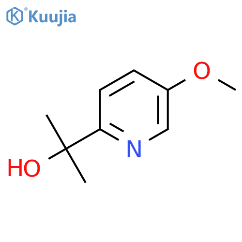 2-(5-Methoxypyridin-2-yl)propan-2-ol structure