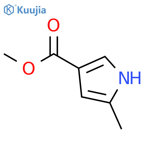Methyl 5-methyl-1h-pyrrole-3-carboxylate structure