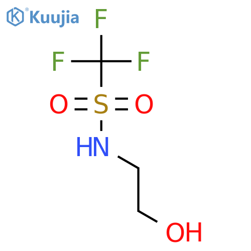 1,1,1-trifluoro-N-(2-hydroxyethyl)methanesulfonamide structure