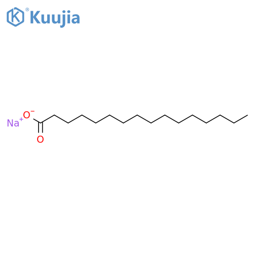 Palmitic acid sodium structure